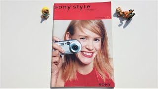 Sony catalog 2001 Audio-Video Magazine Style