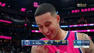 Kyle Kuzma on his 36 PTS: I've been telling coach to run the offense through me!