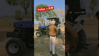 Police 😱 #pendutractormehkma #tractorstunt #viralvideo #shorts #viral #tractor #police #short #1k