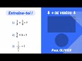 diviser des fractions ✅ facile 💪 exercice corrigé