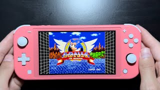 Sonic the Hedgehog en Nintendo Switch LITE Gameplay