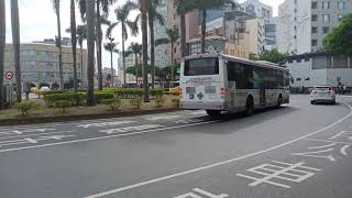 再會與感謝 府城客運 VOLVO B7RLE唐榮低底盤，HINO RK8JRSA大吉遊覽車型公車