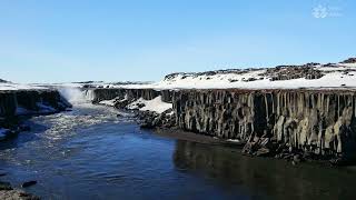 Calming Wild Icelandic Nature (Selfoss waterfall) 10 hrs