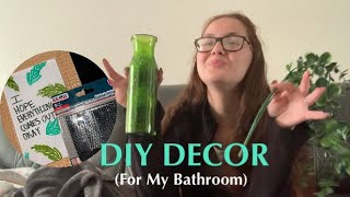 How To Make DIY Decor For Your Home| Affordable \u0026 Easy *All Found At The Dollar Tree*