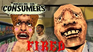 Night of the Consumers - If You Work Retail, Don't Play This Horror Game! ( FULL PLAYTHROUGH )
