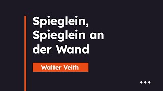 Spieglein, Spieglein an der Wand # Walter Veith # Dich erkennen # Bad Driburg