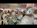 shade okoya u0026 k1 de ultimate wife meet at madam cash burial ceremony in abeokuta