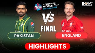 Pakistan vs England Final T20 World Cup Highlights 2022 | PAK vs ENG Full Match Highlights