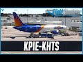 MSFS LIVE | Real World Allegiant OPS | iFly 737 MAX8 | VATSIM | Verticalsim KPIE & KHTS