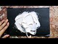 SECRET OF MY TEXTURE PASTE! 😱.HOW to make texture paste at home for Acrylicpainting