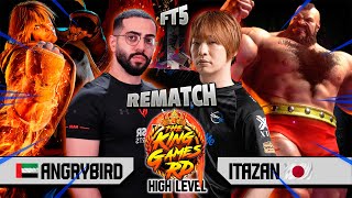 🔥REMATCH SF6 | ITAZAN (zangief) vs. ANGRYBIRD (ken) | Insane High-Level Match | Street Fighter 6 🔥