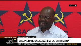 SA Communist Party  | Special national congress later this month