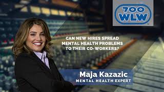 Can new hires spread mental health problems to co-workers? || Maja Kazazic