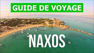 Naxos, Grèce | Plages, voyage, lieux, nature, paysages, villes | Vidéo 4k | L'île de Naxos que voir