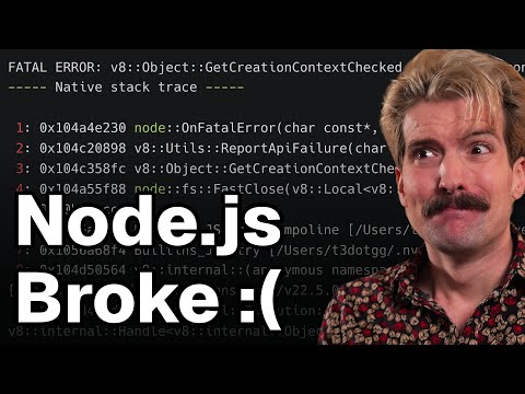 Как Node.js v22.5.0 сломал (почти) все пакеты