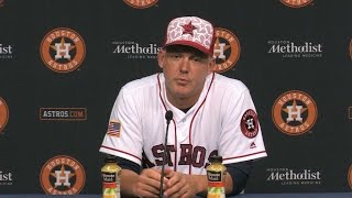 SEA@HOU: Hinch on McCullers' performance in 2-1 win