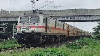 Pride! The Region Legend Marathwada Express First E-Loco Run Hauling WAP-7 l Dharmabad To Manmad J