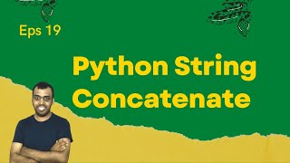 Python String Concatenate #19 #LingarajTechhub