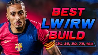 *NEW* BEST WINGER (LW/RW) BUILD FOR LVL 25,50,75 \u0026 100 | EAFC 25 Clubs