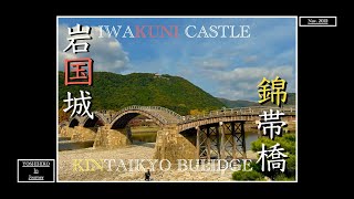 [4K] Castle in The Sky, Iwakuni Castle in Yamaguchi. Nov. 2022.