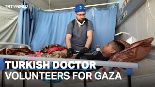 Turkish surgeon volunteers to save Palestinians in Gaza