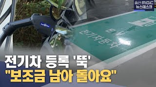 전기차 등록 '뚝'‥ \