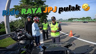 Ride RAYA 2023 ke Cameron part 1 ✅ (awal2 dah kene roadblock JPJ) tmax forza xmax Gsa in the house