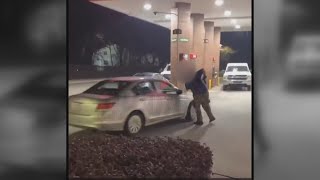 Police investigating after security guard shoots at woman in car at QT | WSOC-TV