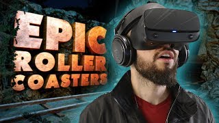 Hélio Descobre a Realidade Virtual com  EPIC ROLLER COASTERS - VR