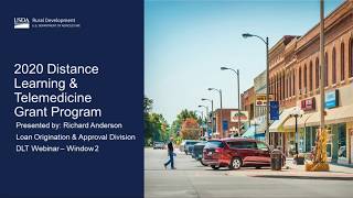2020 Distance Learning & Telemedicine Grant Program Overview
