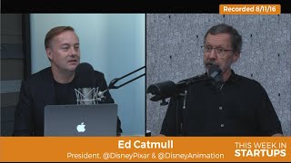 Ed Catmull, Pixar-Disney President, on pioneering computer animation, began as class project