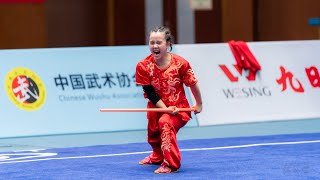 女子南棍  第4名 陈艳茹 天津 17.52分 2023年全国武术套路锦标赛 女子赛区 2023 National Wushu Taolu Championship Men’s Division