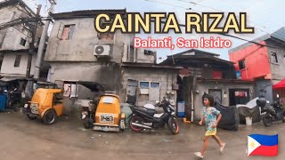 Walking in Sitio Balanti San Isidro Cainta Rizal Philippines 🇵🇭