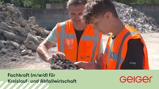 Ausbildung zur Fachkraft (m/w/d) für Kreislauf- und Abfallwirtschaft