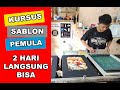 kursus sablon untuk pemula dijamin langsung bisa