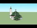 3d model of kampung kling mosque malacca city malacca malaysia v 7