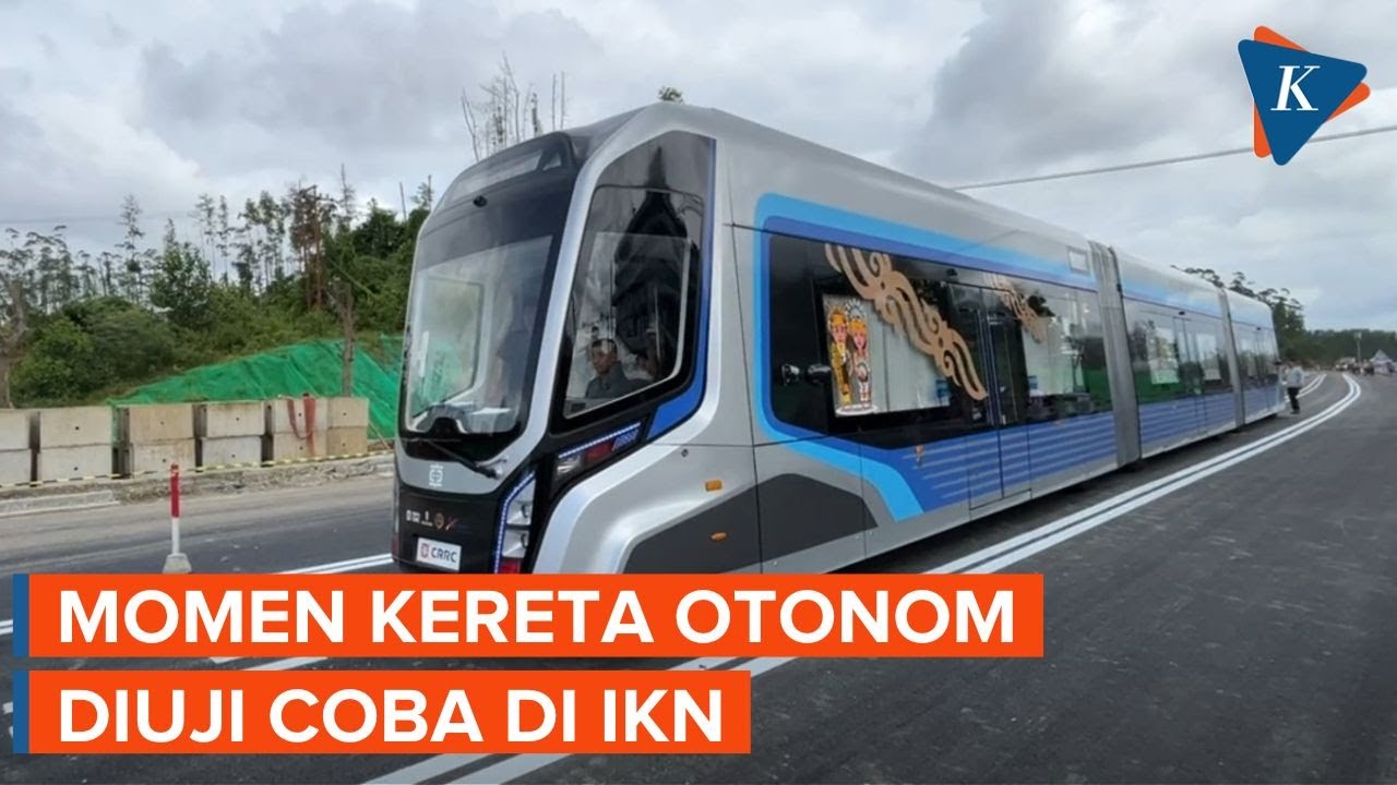 Beginilah Penampakan Kereta Otonom China, Berjalan Tanpa Rel, Diuji ...