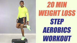 20 Minute Weight Loss Step Aerobics Workout