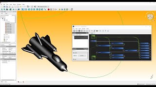 FreeCAD animation of an airplane / Animation Workbench AnimationFreeCAD / FreeCAD 0.20