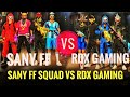 Sany ff Squad VS RDX Gaming 4Vs4.Op Gamplay.