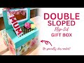 Double Sided Sloped Gift Box | Unusual Ways | DIY Packaging Ideas!