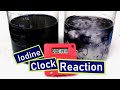 Iodine Clock Reaction Explained (Chemistry)