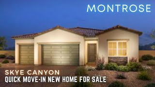 Toll Brothers 1-Story Quick Move-In New Home for Sale at Montrose in Skye Canyon, Las Vegas