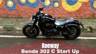 Keyway Benda 302 C Startup Muffler Sound and Engine Grunt