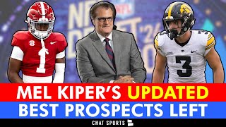 Mel Kiper’s Best Available Prospects Left Ft. Cooper DeJean, Keon Coleman | 2024 NFL Draft Big Board