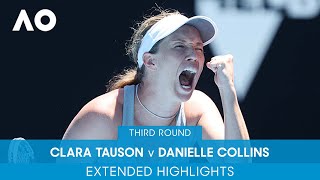 Clara Tauson v Danielle Collins Extended Highlights (3R) | Australian Open 2022