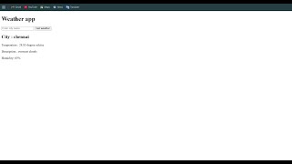 Build a Simple Weather App with Django | Python Web Development for Beginners