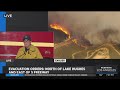 Fire officials provide updates on the 4,600-acre Route Fire burning in Castaic