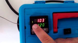 How to set your cheap Rex C100 PID to duty cycle.