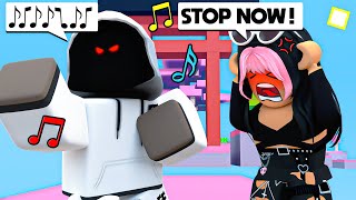 I TROLLED My LITTLE SISTER Using A VOICE CHANGER.. (Roblox Bedwars)